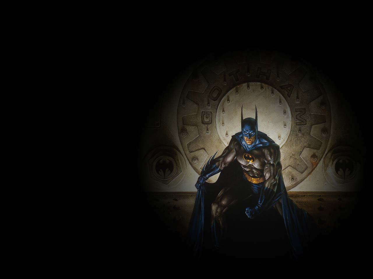 Gotham Hero Batman Wallpaper - Batman Free Wallpaper - Cartoon Watcher ...
