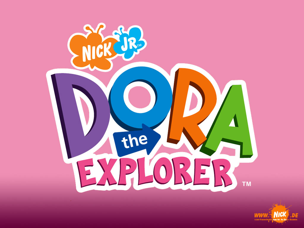 Pink Dora the Explorer Wallpaper