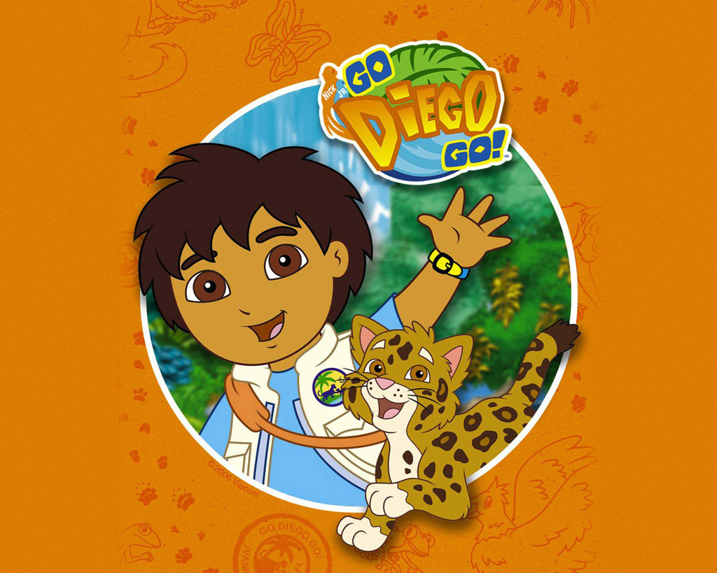 wall paper to go on Go Diego Go With A Leopard Wallpaper   Go Diego Go Free Wallpaper