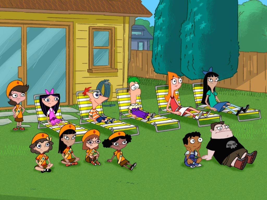 Phineas and Ferb Characters Wallpaper