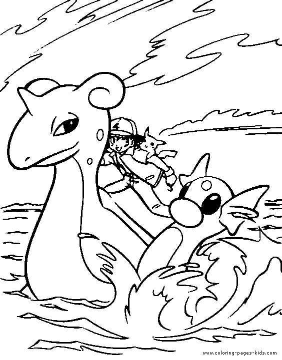 Pokemon coloring page