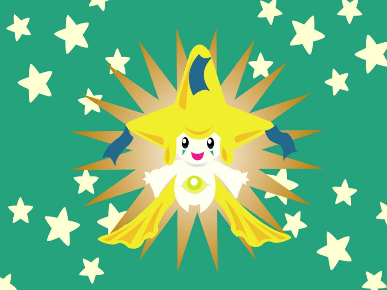 Free Pokemon Wallpaper of Jirachi