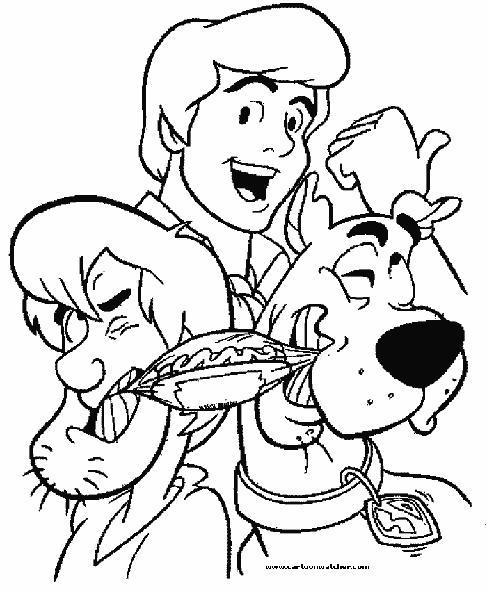 Scooby Doo Coloring Pages Scooby Doo Color Pages Printable Scooby 