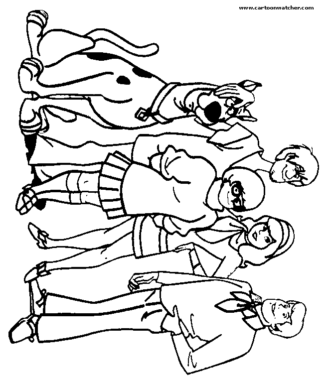 Scooby Doo Coloring Pages Part 2 Scooby Doo Color Pages Printable Scooby Doo Color Pages 