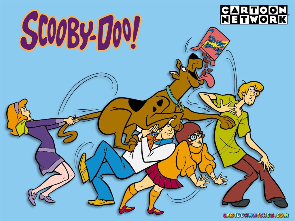 Blue Scooby Doo Wallpaper