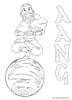 aang free coloring Avatar The Last Airbender Avatar The Last Airbender coloring book color picture