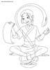 Katara  free Avatar The Last Airbender coloring picture