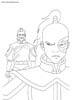 Prince Zuko Avatar Airbender coloring book