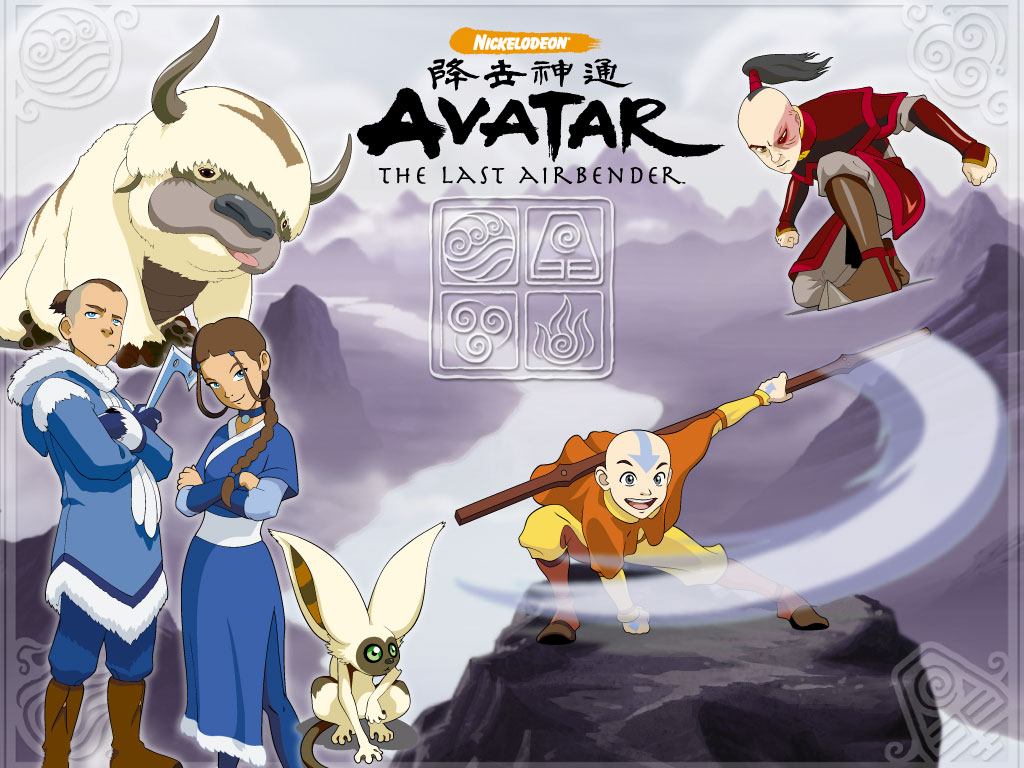 Avatar The Last Airbender Characters Wallpaper