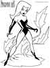 Poison Ivy coloring pages