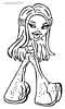 bratz coloring page