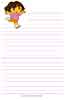 Dora stationary Dora the explorer stationary