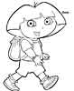 Dora the Explorer  coloring book free Dora the Explorer coloring pages