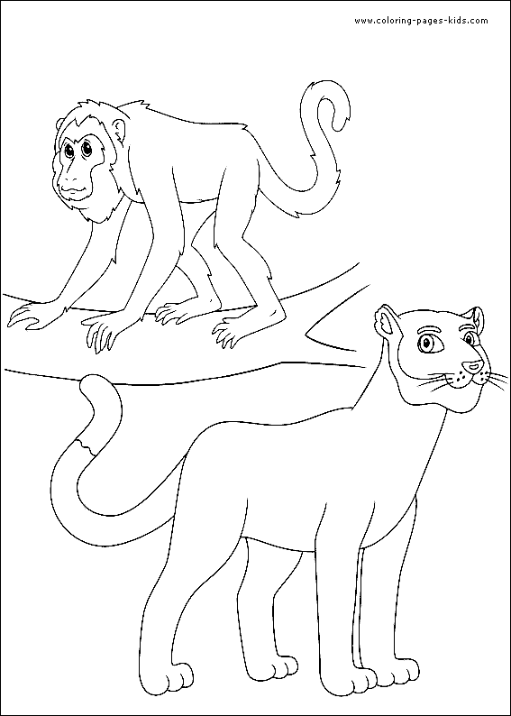 Go Diego Go Coloring sheet 