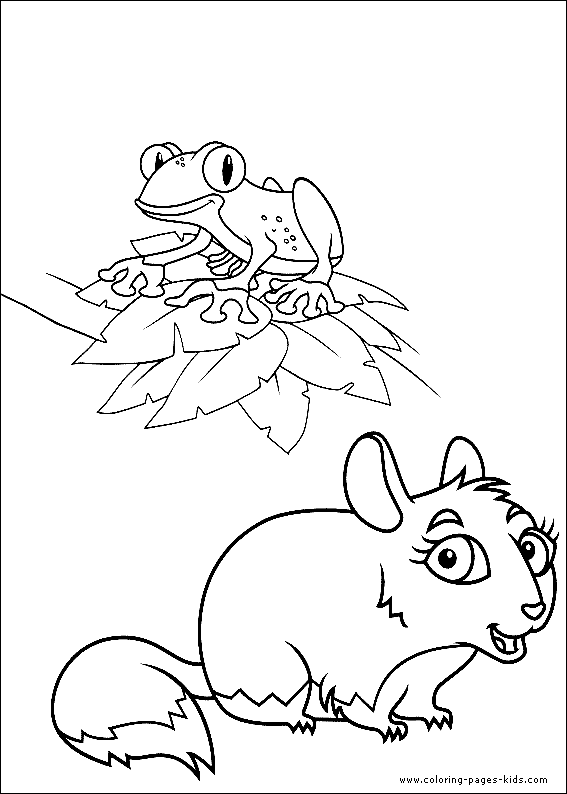 Go Diego Go Animals Coloring page