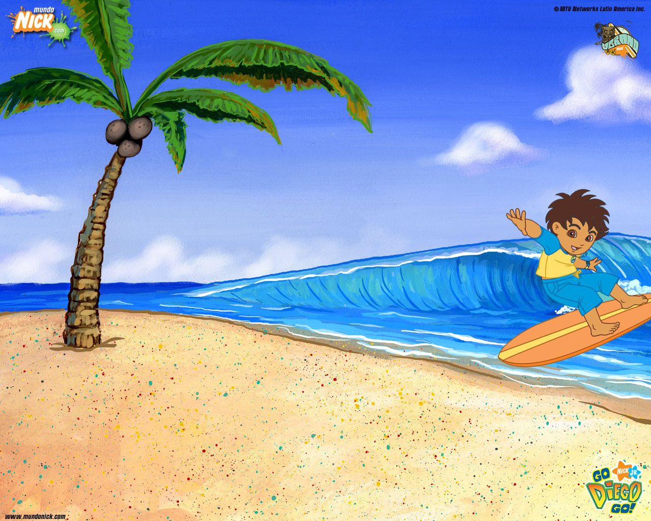 Go Diego Go background