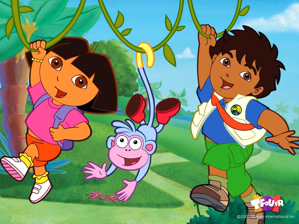 Go Diego Go & Dora Wallpaper