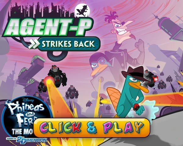 Phineas & Ferb, Agent P Strikes Back Game