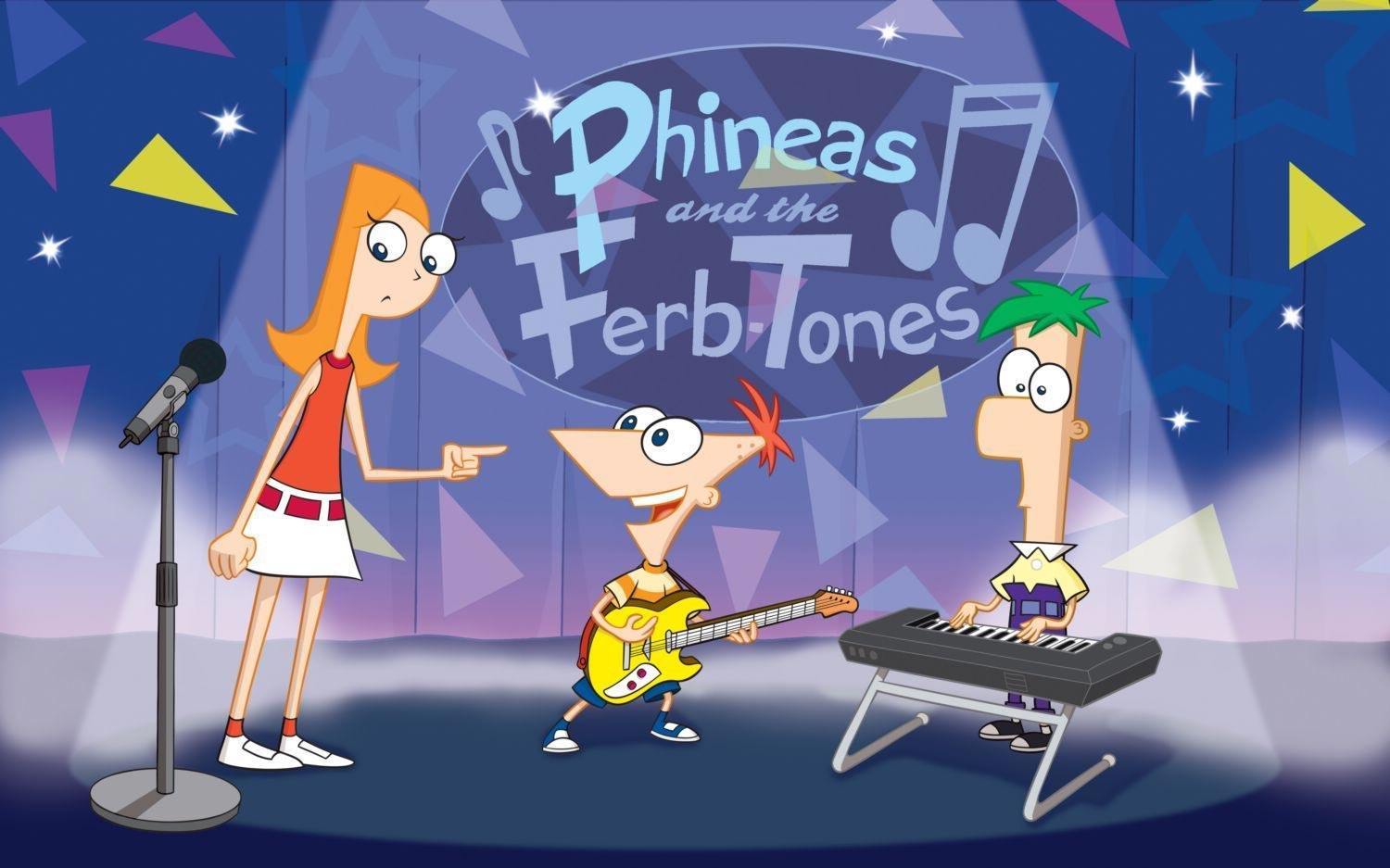 Phineas and Ferb Music Wallpaper