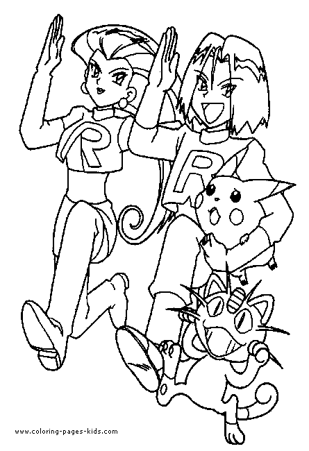 Pokemon coloring page