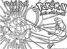 Poke Ball Go! Pokemon coloring page