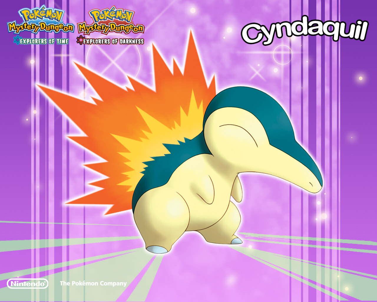 Free Pokemon Wallpaper of Cyndaquil