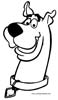 free scooby-doo coloring pages scooby doo Scooby-Doo color picture  coloring sheet