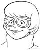 Velma´s color sheet free scooby-doo coloring pages scooby doo coloring sheet