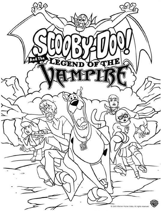 Scooby Doo Coloring Pictures 8