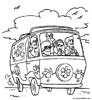 Mystery machine from Scooby-Doo coloring page free scooby-doo coloring pages scooby doo coloring sheet