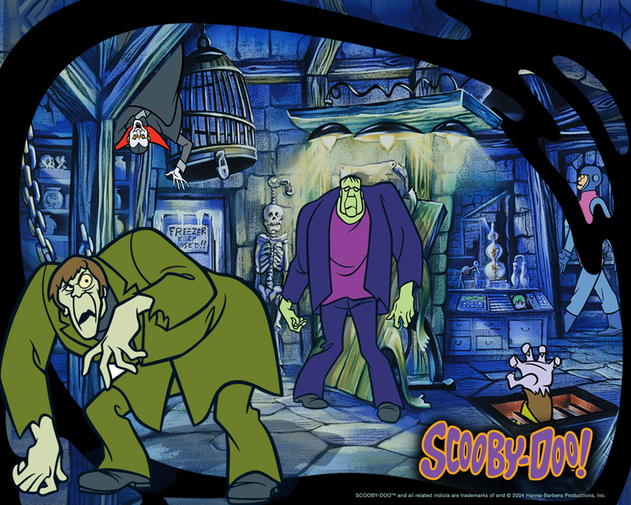 Villains from Scooby Doo Wallpaper