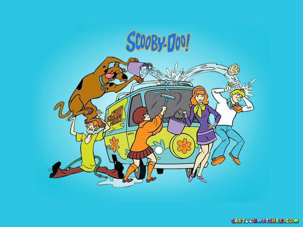 Scooby Doo Wallpaper Car Wash Fun!